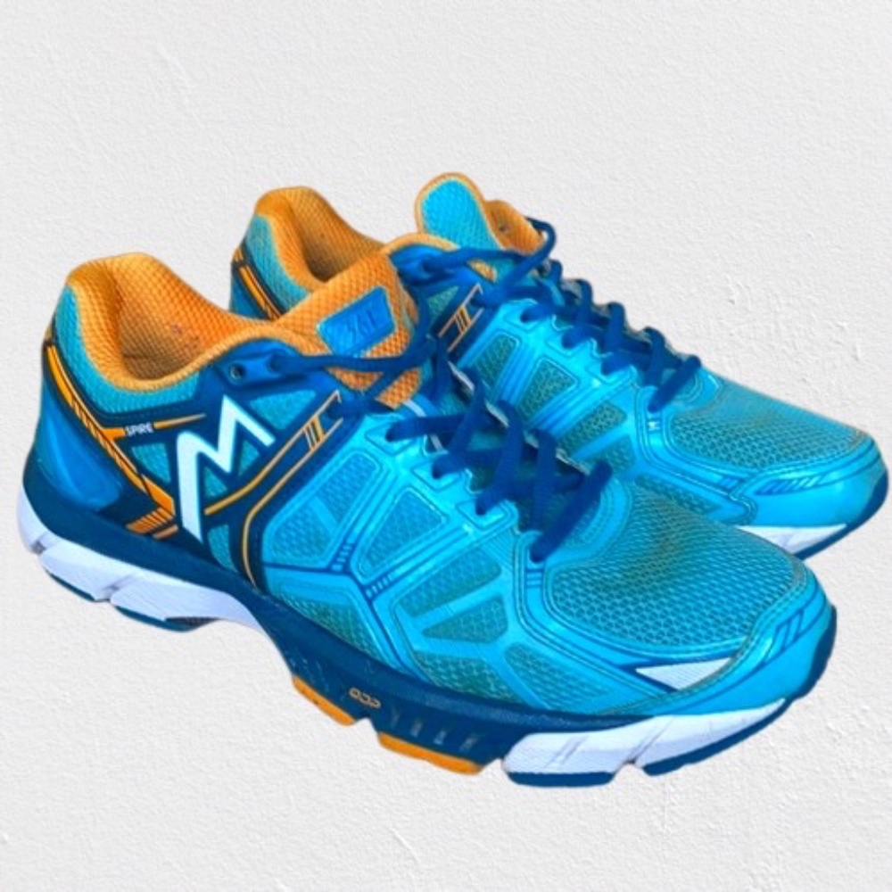 LAST CHANCE 361 Degrees Spire Running Shoes Blue / Orange Women's 9.5